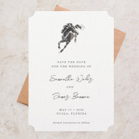 Elegantes Foto Hochzeit Watercolor