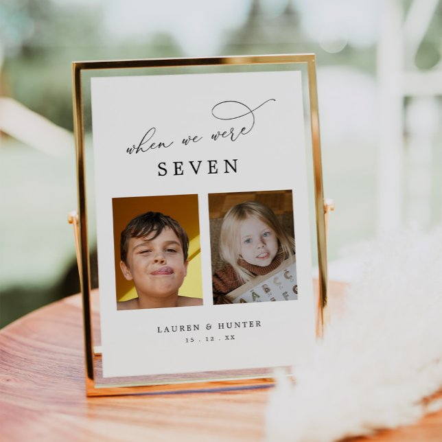 Elegantes Foto im Alter Tischnummer (Von Creator hochgeladen)