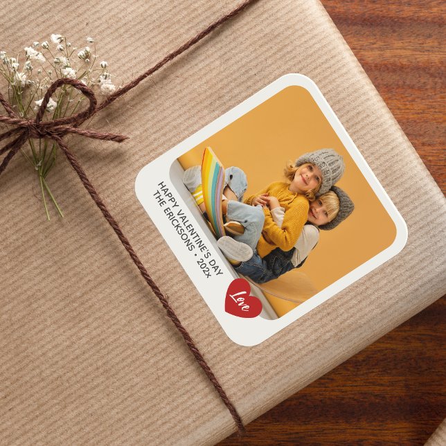 Elegantes Foto im Tessin Quadratischer Aufkleber (Von Creator hochgeladen)