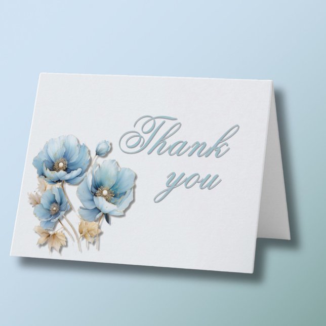 Elegantes Foto, jedes Jahr zum Geburtstag Dankeskarte (Von Creator hochgeladen)