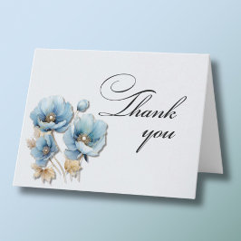 Elegantes Foto, jedes Jahr zum Geburtstag Dankeskarte