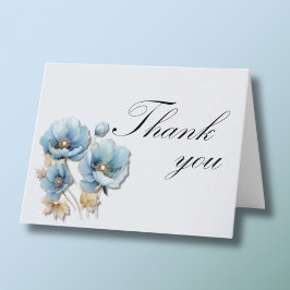 Elegantes Foto, jedes Jahr zum Geburtstag Dankeskarte