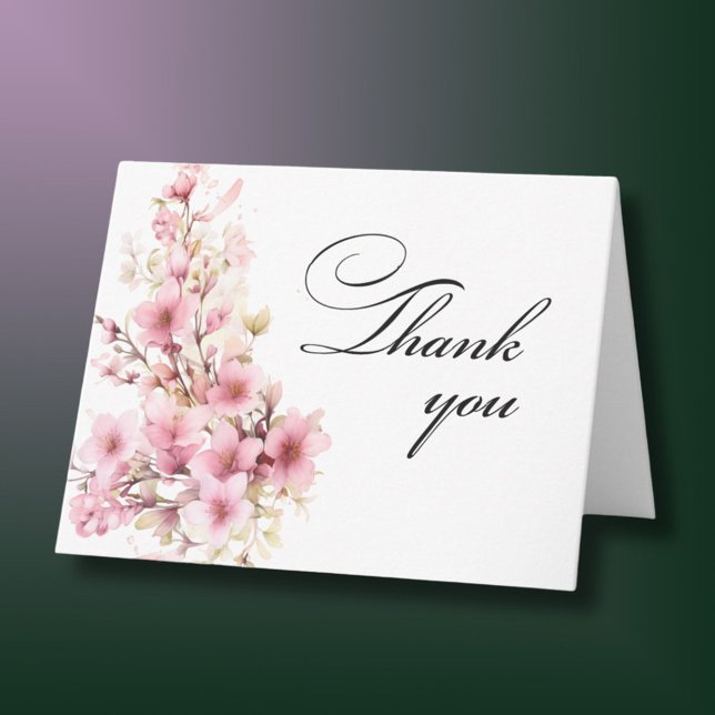 Elegantes Foto, jedes Jahr zum Geburtstag Dankeskarte (Von Creator hochgeladen)