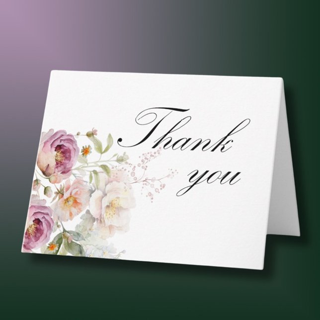 Elegantes Foto, jedes Jahr zum Geburtstag Dankeskarte (Von Creator hochgeladen)