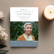 Elegantes Foto - LIfe-Einladung