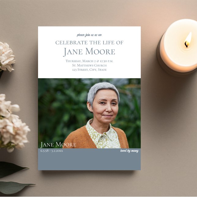 Elegantes Foto - LIfe-Einladung Einladung (Von Creator hochgeladen)