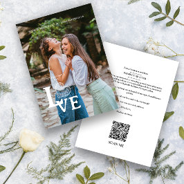 Elegantes Foto Luxus Trendy Liebe Quote Hochzeit Save The Date