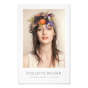 Elegantes Foto Portrait Abschluss 2023