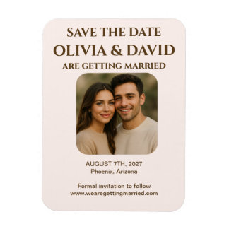 Elegantes Foto Speichern des Datumsfensters | Mode Magnet