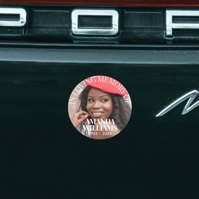 Elegantes Foto Wassersichere Beerdigung Gunst Stic Etiketten (Von Creator hochgeladen)