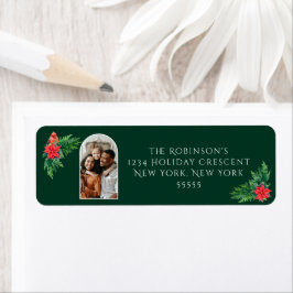 Elegantes Foto Wintergrün