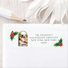 Elegantes Foto Wintergrün