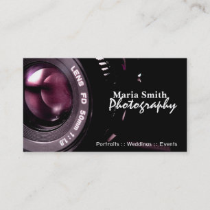 Elegantes Fotografiedoppeltes versah Visitenkarten Visitenkarte