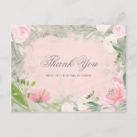 Elegantes französisch-rosa-florales Brautparty Dan