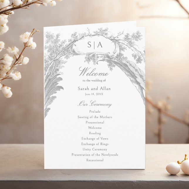 Elegantes französisches Rokoko-Floral-Programm Programm (Von Creator hochgeladen)