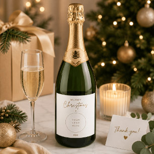 Elegantes Frohe Weihnachten Benutzerdefiniertes Lo