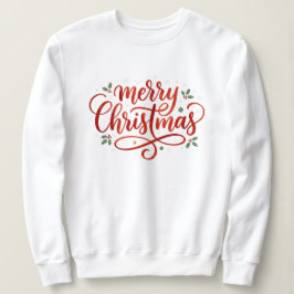 Elegantes Frohe Weihnachten Festlich  Sweatshirt