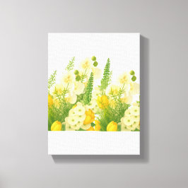 Elegantes Frühlingsblumenbouquet  Leinwanddruck