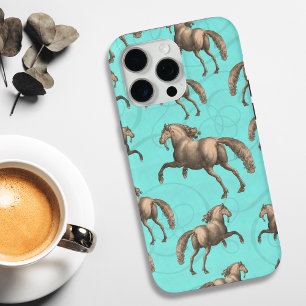 Elegantes galoppierendes spanisches Pferd Case-Mate iPhone Hülle