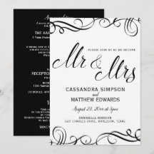 Elegantes Ganzes bei einer Hochzeit | Schwarz