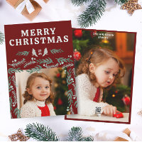 Elegantes Garland Border Two Foto