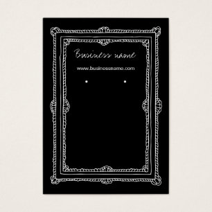 Elegantes Gekritzel-dunkle