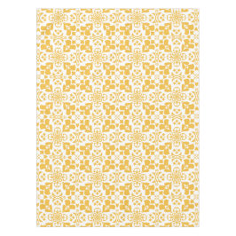 Elegantes, gelbes Muster Chic Modernes Osterfest Tischdecke