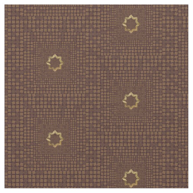 Elegantes geometrisches Fliesenmuster Stoff (Nahaufnahme)