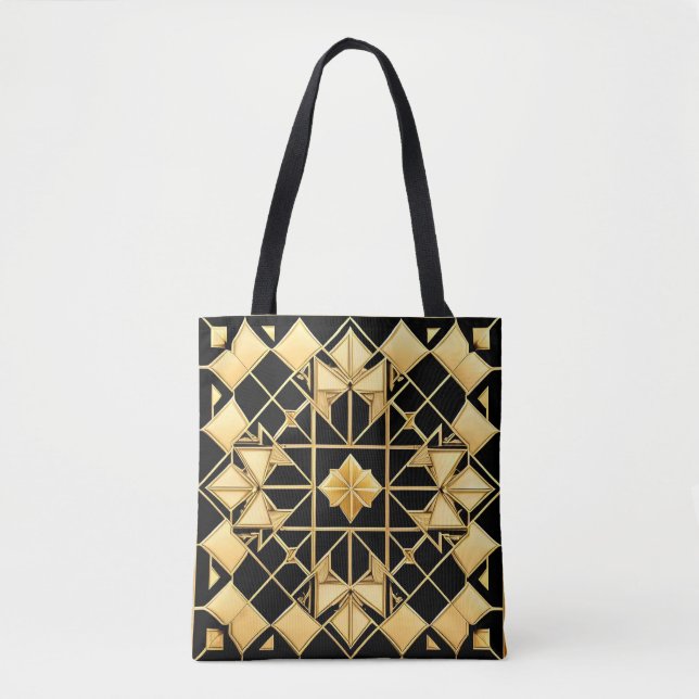 Elegantes geometrisches Kunstdesign (Vorderseite)