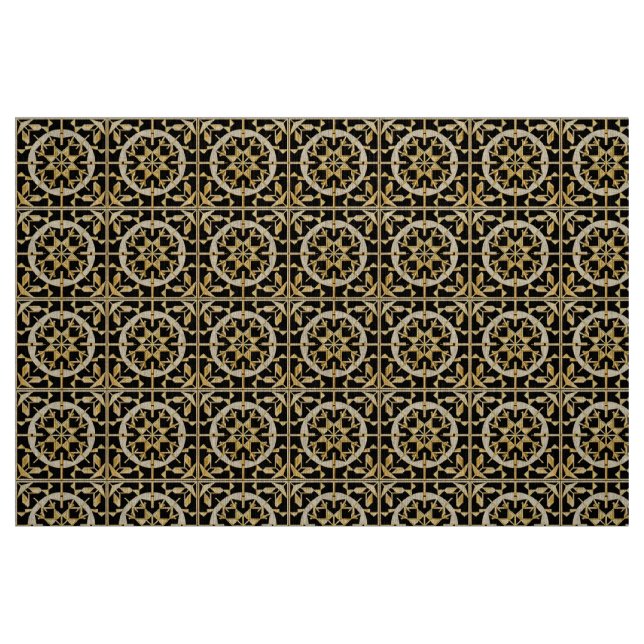 Elegantes geometrisches Muster Art Stoff (Fat Quarter (45,7 x 55,9 cm))