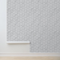 Elegantes geometrisches Muster aus grauem Marmor