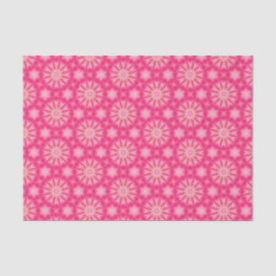 Elegantes geometrisches Muster Girly Chic Seidenpapier