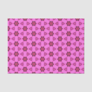 Elegantes geometrisches Muster Girly Chic Seidenpapier