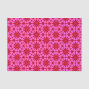 Elegantes geometrisches Muster Girly Chic Seidenpapier