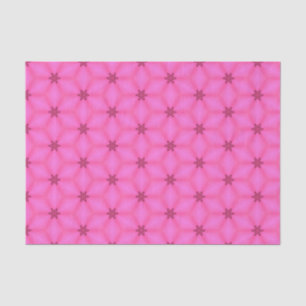 Elegantes geometrisches Muster Girly Chic Seidenpapier