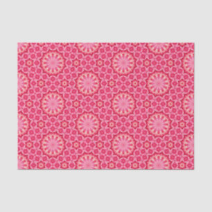 Elegantes geometrisches Muster Girly Chic Seidenpapier