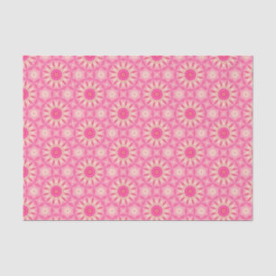 Elegantes geometrisches Muster Girly Chic Seidenpapier