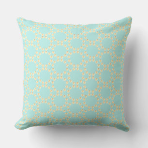 Elegantes geometrisches Muster Kissen