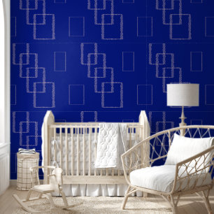 elegantes geometrisches Quadrat-Design mit gespren Tapete