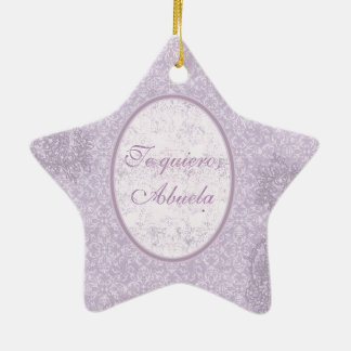 Elegantes Geschenk für Abuela. Keramik Ornament