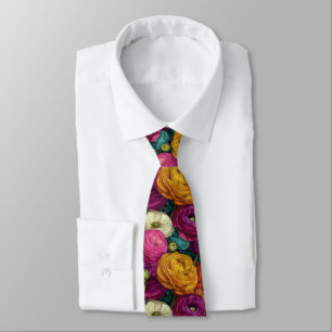 Elegantes Geschenk für den Freund Ranunculus Krawatte