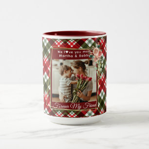 Elegantes Geschenk für Mama Mütter Tag 1 Foto Tasse