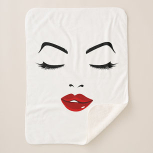 Elegantes Gesicht Sherpadecke