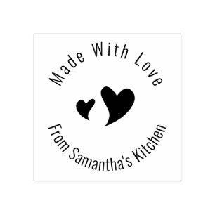 Elegantes Gestalten mit Liebe Gummistempel