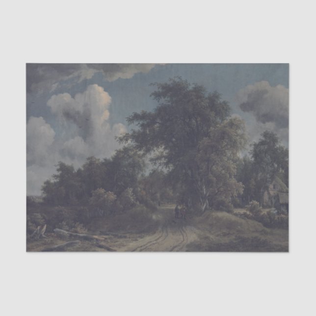 Elegantes Gewebe für die Landschaft Seidenpapier (Vorderseite)