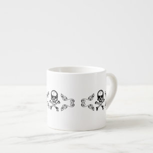 Elegantes Gift Gothic Tee Set Espressotasse