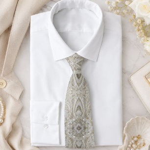 elegantes, girly, chic, grau, creme, beige, weiß, krawatte