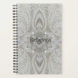 elegantes, girly, chic, grau, creme, beige, weiß,  planer