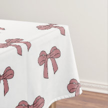 Elegantes, girly rosa Schleifenmuster Frühling Som