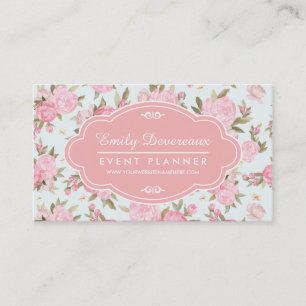 Elegantes Girly Vintages mit Visitenkarte